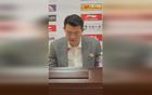 王博指導(dǎo)：球隊拼盡全力，未放棄。